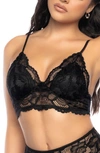 MAPALÉ SCALLOPED LACE BRA & BRIEFS