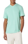 Bugatchi V-neck Performance T-shirt In Mint