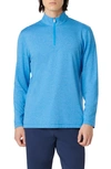 BUGATCHI BUGATCHI QUARTER ZIP PERFORMANCE PULLOVER