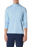 BUGATCHI QUARTER ZIP PERFORMANCE PULLOVER