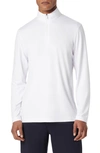 BUGATCHI QUARTER ZIP PERFORMANCE PULLOVER