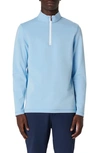 BUGATCHI QUARTER ZIP PULLOVER