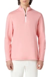 BUGATCHI BUGATCHI QUARTER ZIP PULLOVER