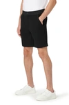 BUGATCHI FLAT FRONT KNIT SHORTS