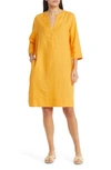 MASAI COPENHAGEN NOKOLO LINEN SHIFT DRESS