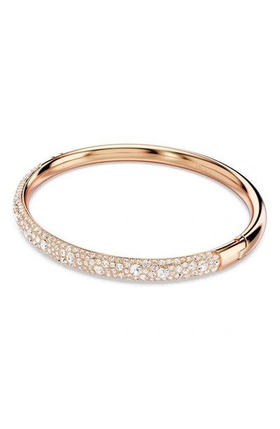 Swarovski Meteora Hinge Bangle In White