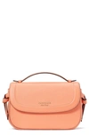 Kate Spade Knott Pebbled Leather Convertible Crossbody Bag In Melon Ball