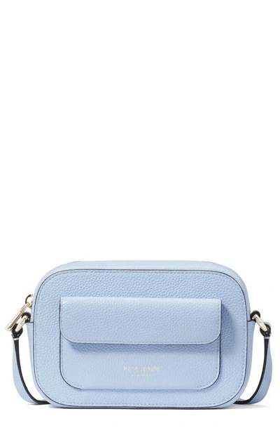 Kate Spade Ava Pebble Leather Crossbody Bag In North Star