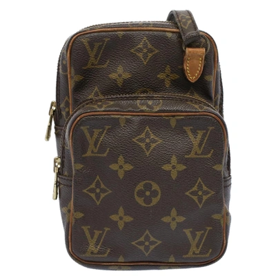 Pre-owned Louis Vuitton Mini Amazone Brown Canvas Shoulder Bag ()