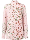 VALENTINO floral print blouse,NB3AB0L03DF12212068