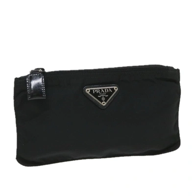 Prada Black Synthetic Clutch Bag ()