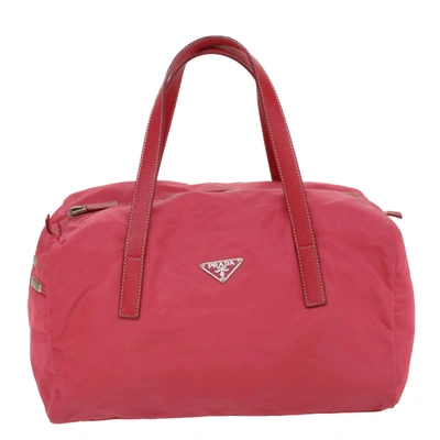 Prada Pink Synthetic Shoulder Bag ()