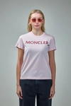 MONCLER EMBROIDERED LOGO T-SHIRT