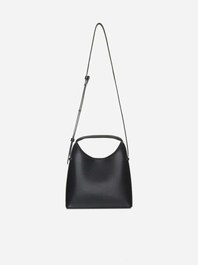 Aesther Ekme Mini Sac Leather Bag In Black