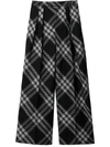 BURBERRY CHECKED TROUSERS