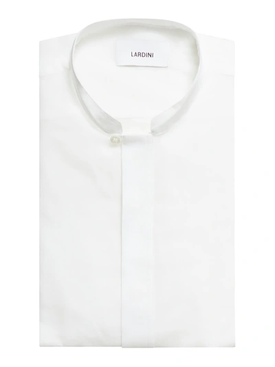 Lardini Cotton Shirt In White