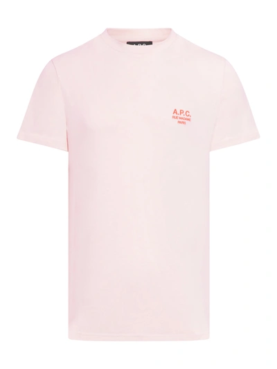 Apc T-shirt Denise In Pink & Purple