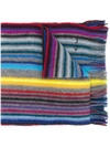PAUL SMITH striped knitted scarf,ATXC693DS307012251116