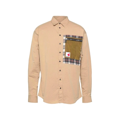 Dsquared2 Casual Shirt In Beige