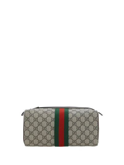 Gucci Toiletry Pouch In Beige