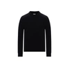 Saint Laurent Wool And Silk Cashmere Sweater In Black