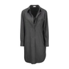 Brunello Cucinelli Wool Dress Women In Gray