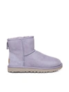 Ugg Classic Ultra Mini Ankle Boots In Grey