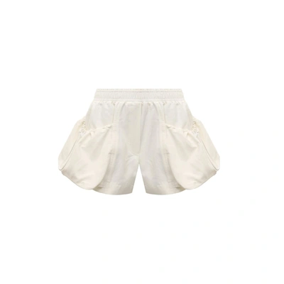 Stella Mccartney Womens White Cotton Shorts