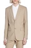 SANDRO LEGACY STRETCH WOOL BLAZER