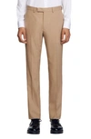 SANDRO BERKELEY STRETCH WOOL SUIT PANTS