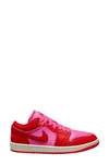 Jordan Women's Air  1 Low Se Shoes In Pink Blast/ Chile Red/ Sail