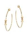 JULES SMITH Leilani Hoop Earrings/2"