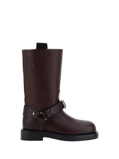 BURBERRY BURBERRY SADDLE BOOTS