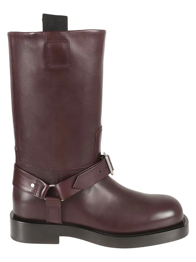 BURBERRY BURBERRY SADDLE BOOTS