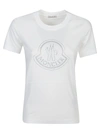 Moncler T-shirt In White