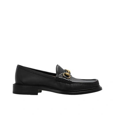 Gucci Horsebit Leather Loafer In Black