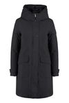WOOLRICH WOOLRICH MILITARY TECHNICAL FABRIC PARKA WITH INTERNAL REMOVABLE DOWN JACKET