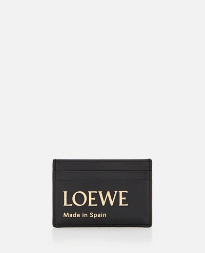 Loewe Mis Plain Cardholder In Black