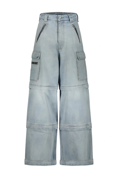 Vetements Transformer Baggy Jeans In Blue