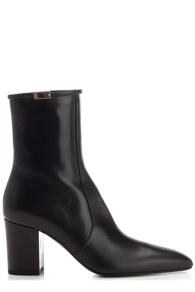 Saint Laurent Square Toe Ankle Boots In Default Title