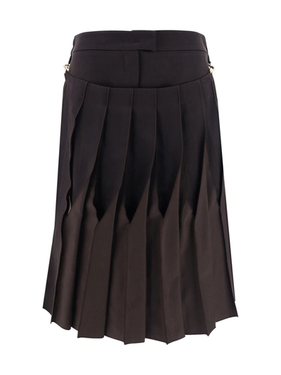 Fendi Skirt In Ebano