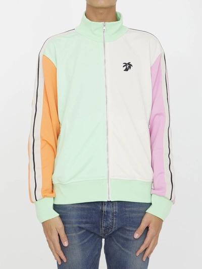 Palm Angels Hunter Colorblock Track Jacket In Multicolor