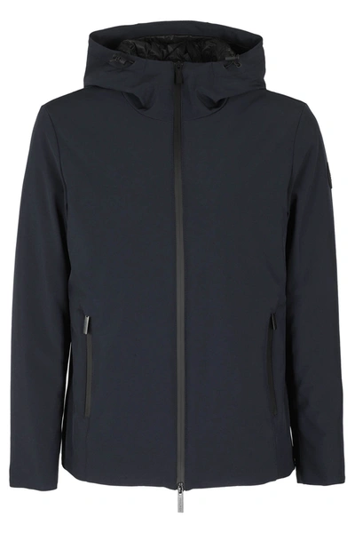 Woolrich Pacific Soft Shell Jacket In Melton Blue