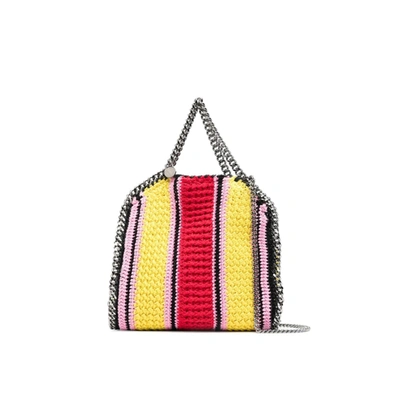 Stella Mccartney Falabella Knitted Bag In Multicolor