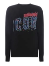 DSQUARED2 SWEATER DSQUARED2 ICON IN WOOL