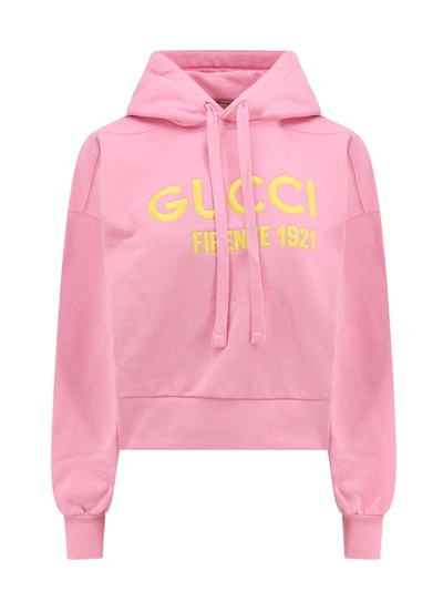 Gucci Sweatshirt In Pink