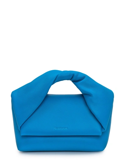Jw Anderson J.w. Anderson Midi Twister Bag In Turquoise