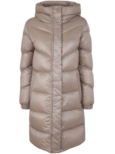 Woolrich Aliquippa Mid-length Puffer Jacket In White