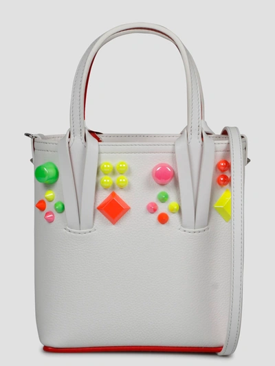 Christian Louboutin Cabata Mini Bag In White