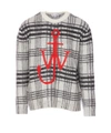 Jw Anderson Anchor Knit Jumper In White Black